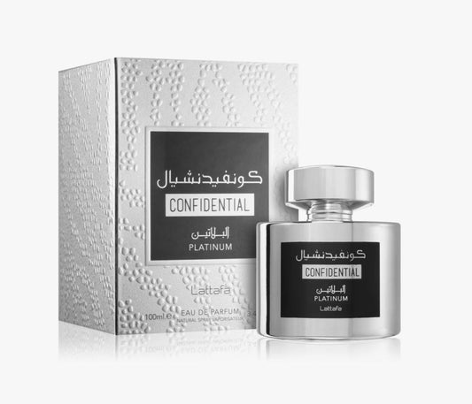 Lattafa Confidential Platinum edp 100ml